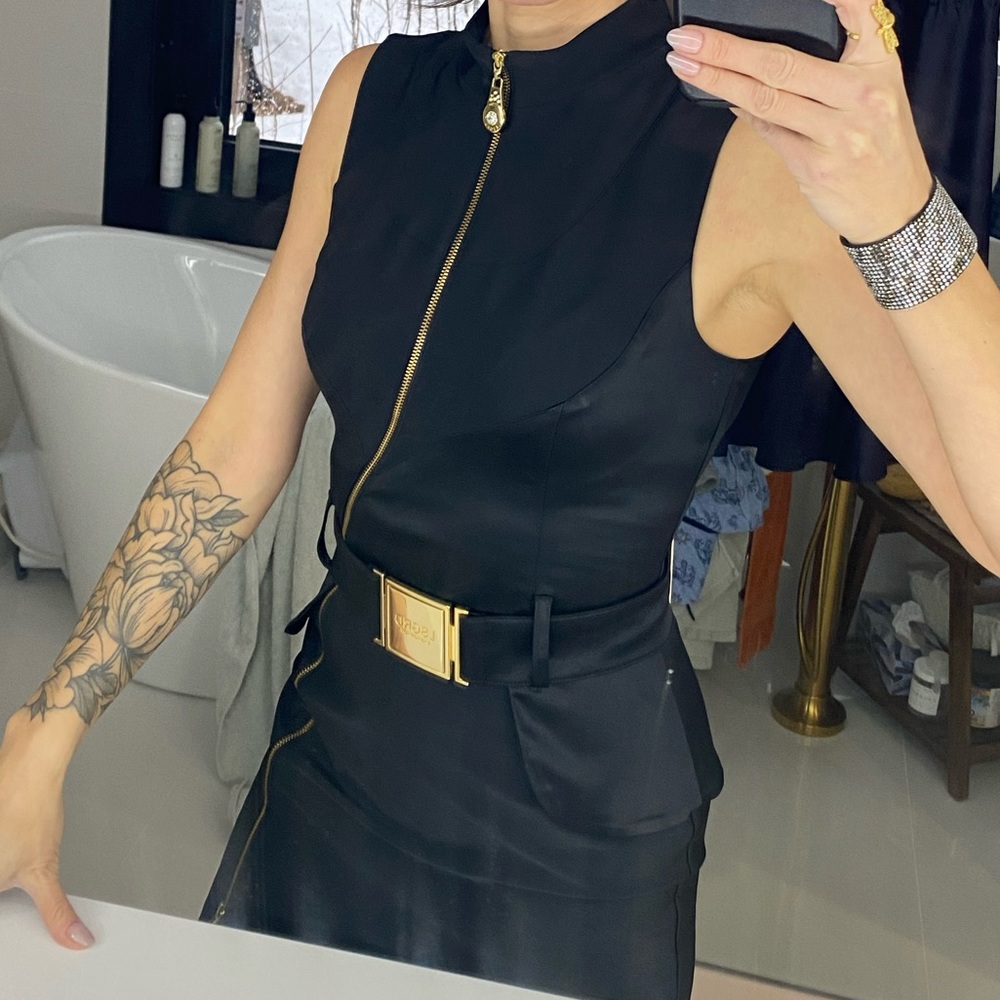 Sexy Zip-Up Dress